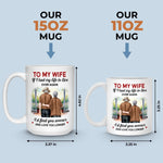 Custom Name Forever Love Gifts for Wife - Personalized Mugs