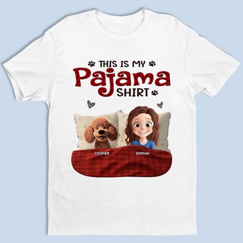 Custom Unisex T-shirt, Premium T-shirt, Hoodie - Personalized Christmas Birthday Gifts For Dog Cat Lovers, Dog Dad And Mom, Cat Owners - Dream Team Every Night