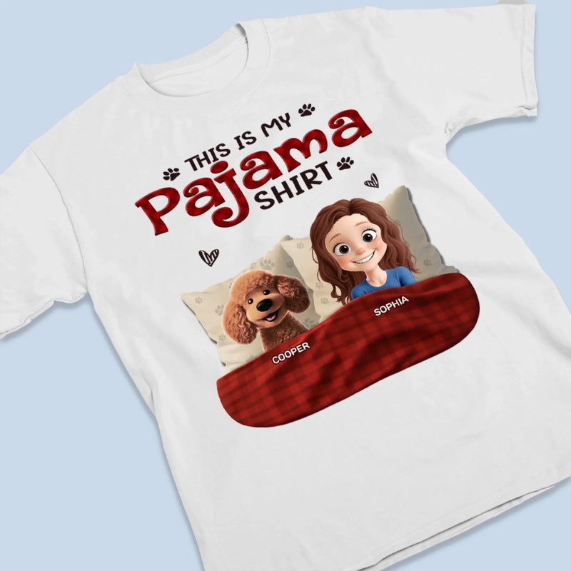 Custom Unisex T-shirt, Premium T-shirt, Hoodie - Personalized Christmas Birthday Gifts For Dog Cat Lovers, Dog Dad And Mom, Cat Owners - Dream Team Every Night
