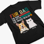Custom Unisex T-shirt, Premium T-shirt, Hoodie - Personalized Birthday Gifts For Dog Cat Lovers, Dog Dad And Mom, Cat Owners - Pawternity Life Chose Me