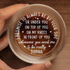 Custom Whiskey Glass - Personalized Anniversary Wedding Gifts For Husband And Wife, Him And Her, Wine, Bourbon, Whiskey Lovers - Perfectly Imperfect Just Like Us