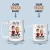 Custom Mug - Personalized Anniversary Wedding Gifts For Husband And Wife, Him And Her - Our Love Our Favorite Story