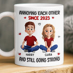 Custom Funny Couple Anniversary Gifts - Personalized Mugs