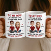 Custom Mug - Personalized Anniversary Wedding Gifts For Husband And Wife, Him And Her - Love You More Every Sunrise