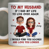 Custom Mug - Personalized Anniversary Wedding Gifts For Husband And Wife, Him And Her - Love You More Every Sunrise