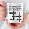 Custom Scrabble Mug - Personalized Christmas Birthday Gifts For Brother, Sister - Different Paths Same Heartbeat