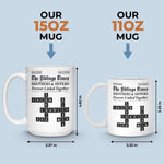 Custom Scrabble Mug - Personalized Christmas Birthday Gifts For Brother, Sister - Different Paths Same Heartbeat