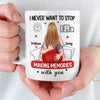 Custom Mug - Personalized Anniversary Wedding Gifts For Husband And Wife, Him And Her - Wild Hearts Perfect Match