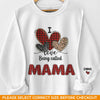 Custom Unisex Sweatshirt, Hoodie With Design On Sleeve - Personalized Birthday Gifts For Mom, Grandma - Made With Love For You
