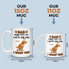Custom Mug - Personalized Christmas Birthday Gifts For Dog Lovers, Dog Dad And Mom - Queen Of Snacks, Cleaner Of Accidents