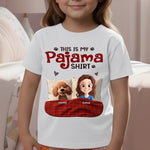 Custom Name Pajama Dog Gifts for Kids - Personalized Apparel