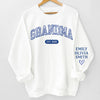 Custom Unisex Sweatshirt, Hoodie With Design On Sleeve - Personalized Birthday Gifts For Mom, Grandma - Forever My Hero