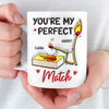Custom Mug - Personalized Anniversary Wedding Gifts For Husband And Wife, Him And Her - Loving You Feels Effortless