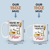 Custom Mug - Personalized Anniversary Wedding Gifts For Husband And Wife, Him And Her - Loving You Feels Effortless