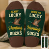 Custom Crew Socks - Personalized Birthday Hunting Gifts For Hunters - Hunting Season Never Ends