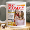 Custom Photo Magazine Mug - Personalized Birthday Gifts For Mom - Life Comes With A Mother