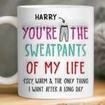 Custom Name Funny Sweatpants Lover Gifts - Personalized Mugs