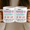 Custom Mug - Personalized Anniversary Wedding Gifts For Husband And Wife, Him And Her - Our Love Feels Easy