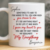 Custom Mug - Personalized Anniversary Wedding Gifts For Husband And Wife, Him And Her - Love That Just Makes Sense
