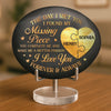 Custom Photo Printed Rock - Personalized Anniversary Wedding Gifts For Husband And Wife, Him And Her - Love That Time Honors