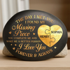 Custom Photo Printed Rock - Personalized Anniversary Wedding Gifts For Husband And Wife, Him And Her - Love That Time Honors
