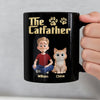 Custom Black Mug - Personalized Birthday Gifts For Cat Lovers, Cat Mom And Dad - This Mug Belongs To The Boss