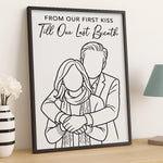 Custom Photo Couple Anniversary Gifts - Personalized Poster