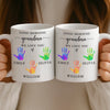 Custom Mug - Personalized Birthday Gifts For Mom, Grandma - Forever Grateful For You
