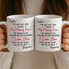 Custom Mug - Personalized Anniversary Wedding Gifts For Husband And Wife, Him And Her - Hearts Chosen Forever