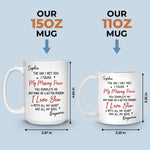 Custom Name Romantic Love Gifts for Couples - Personalized Mugs