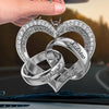 Custom Acrylic Car Ornament - Personalized Anniversary Wedding Gifts For Husband And Wife, Him And Her - Yours In Every Way