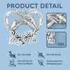 Custom Acrylic Car Ornament - Personalized Anniversary Wedding Gifts For Husband And Wife, Him And Her - Forever Starts With You