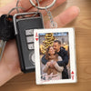 Custom Photo Shaped Acrylic Keychain - Personalized Anniversary Wedding Gifts For Husband And Wife, Him And Her - You Make My Days Better