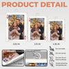 Custom Photo Shaped Acrylic Keychain - Personalized Anniversary Wedding Gifts For Husband And Wife, Him And Her - You Make My Days Better