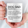 Custom Mug - Personalized Birthday Gifts For Dog Lovers, Dog Dad And Mom - Certified Dog Dad Life