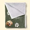 Custom Photo Dog & Cat Blanket - Personalized Birthday Gifts For Dog Cat Lovers, Dog Dad And Mom, Cat Owners - Cozy Nights, Furry Dreams
