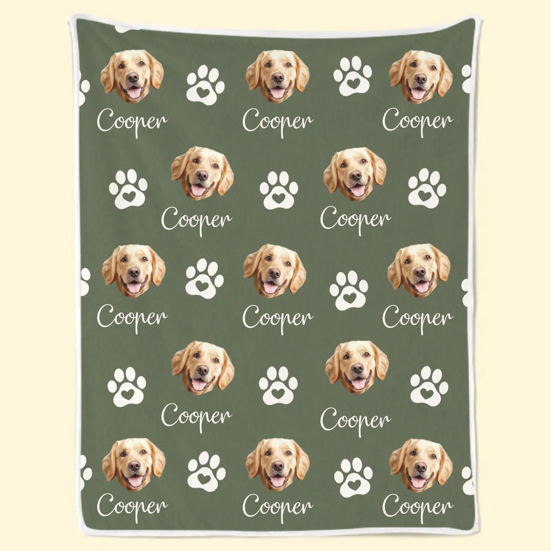 Custom Photo Dog & Cat Blanket - Personalized Birthday Gifts For Dog Cat Lovers, Dog Dad And Mom, Cat Owners - Cozy Nights, Furry Dreams