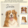 Custom Photo Blanket - Personalized Birthday Gifts For Dog Cat Lovers, Dog Dad And Mom, Cat Owners - Just Pure Happiness