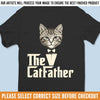 Custom Photo Unisex T-shirt, Premium T-shirt, Hoodie - Personalized  Birthday Gifts For Cat Lovers, Cat Mom And Dad - Home Smells Like Fur And Love