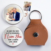 Custom Photo Pocket Hug - Personalized Anniversary Wedding Gifts For Husband And Wife, Him And Her - Love That Feels Like Us