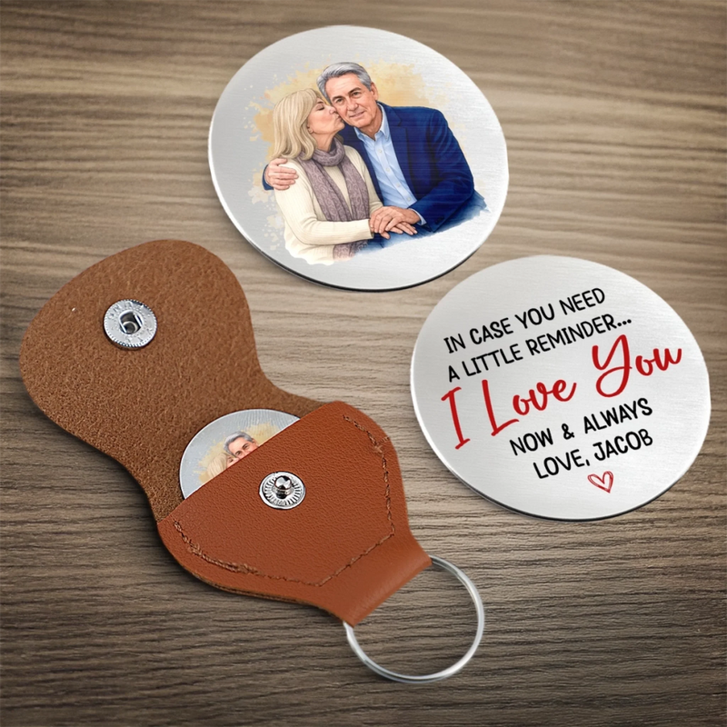 Custom Photo Pocket Hug - Personalized Anniversary Wedding Gifts For Husband And Wife, Him And Her - Love That Feels Like Us