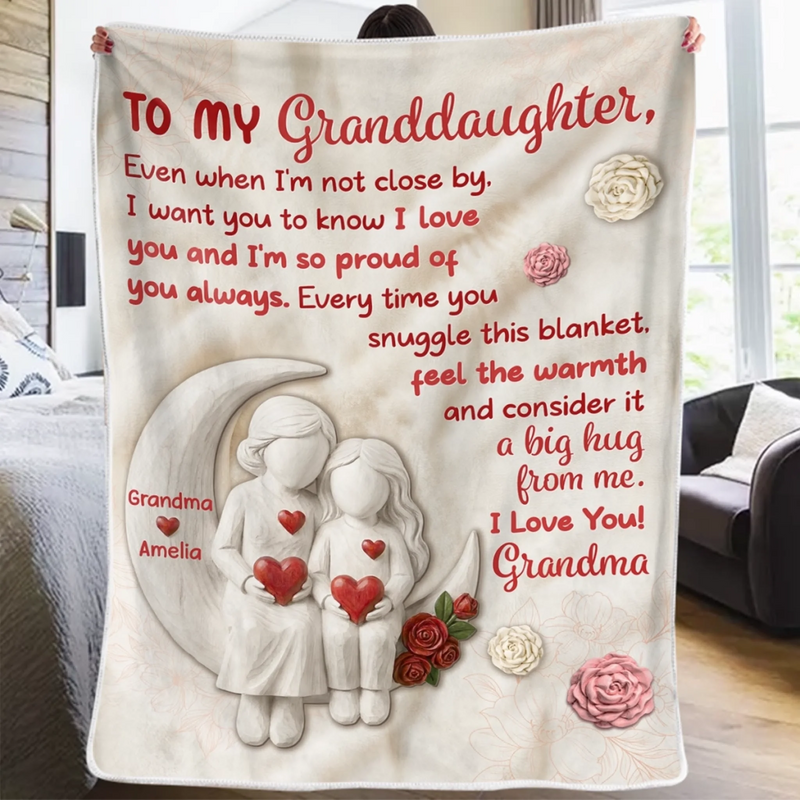 Custom Blanket - Personalized Birthday Gifts For Grandma - Another Year Of Being Loved