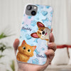 Custom Clear Phone Case - Personalized Christmas Birthday Gifts For Dog Cat Lovers, Dog Dad And Mom, Cat Owners - Every Day Starts With Paws