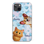 Custom Clear Phone Case - Personalized Christmas Birthday Gifts For Dog Cat Lovers, Dog Dad And Mom, Cat Owners - Every Day Starts With Paws