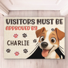 Custom 3D Inflated Effect Printed Home Decor Decorative Mat - Personalized Birthday Gifts For Dog Lovers, Dog Dad And Mom - Paw Patrol Vibes