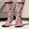 Custom Crew Socks - Personalized Christmas Birthday Gifts For Dog Lovers, Dog Dad And Mom - Just One More Sip