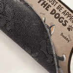 Custom Home Decor Decorative Mat - Personalized Birthday Gifts For Dog Lovers, Dog Dad And Mom - Fur Bosses Live Here