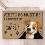 Custom Home Decor Decorative Mat - Personalized Birthday Gifts For Dog Lovers, Dog Dad And Mom - Official Paw Approval
