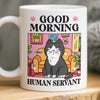 Custom Mug - Personalized Birthday Gifts For Cat Lovers, Cat Mom And Dad - Judgment In Whiskers