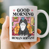 Custom Mug - Personalized Birthday Gifts For Cat Lovers, Cat Mom And Dad - Judgment In Whiskers